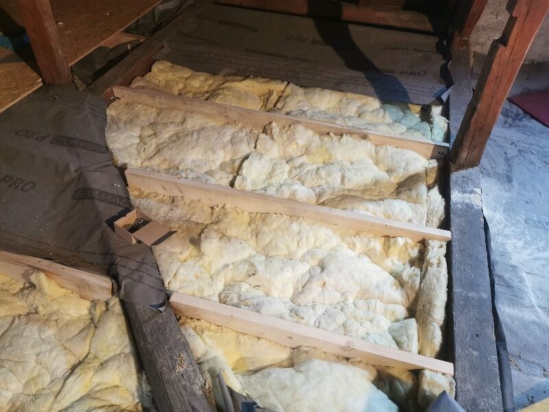Zateplenie podkrovia minerálnou vatou